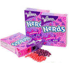 Nerds Strawberry and Grape Flavor By Wonka - 47 Grams
