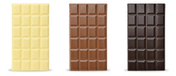 Solid Belgian Chocolate Bars - 100 Grams
