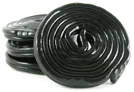 Haribo Black Licorice Wheels - 10 Pieces -