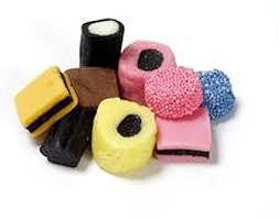Licorice Allsorts - made in Holland - 100 Grams