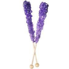 Grape Crystal Candy Sticks - 1 Pieces