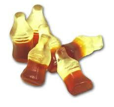 Gummi Cola Bottles - 100 Grams approximately 3/4 cup