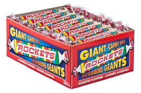 Large Rocket Candy Rolls
